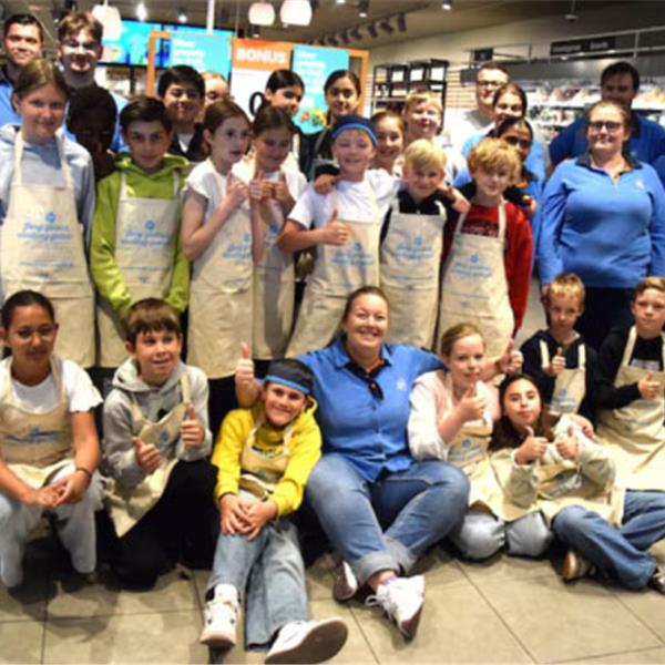 Talentenstage in de Albert Heyn