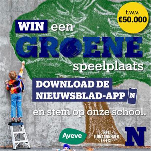 Win een groene speelplaats